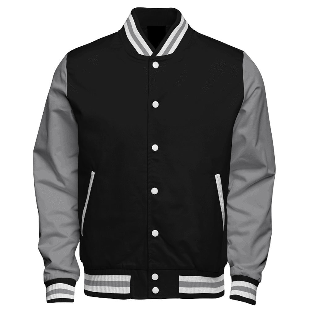 Varsity-jacket-8.jpg Premium Soft Wool & Leather Sleeve Varsity Jacket - Image 1